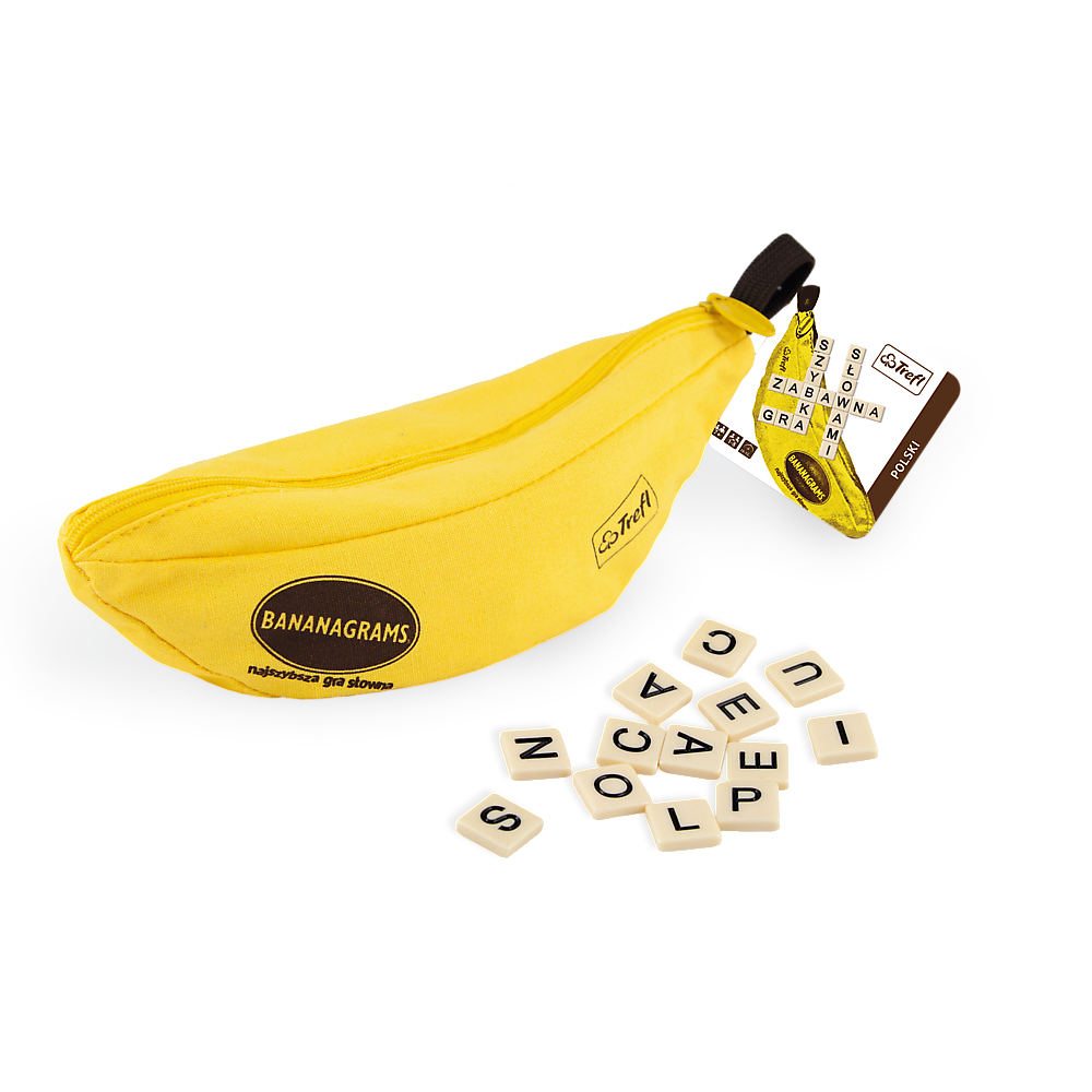 Bananagrams towarzyska gra słowna od Trefl