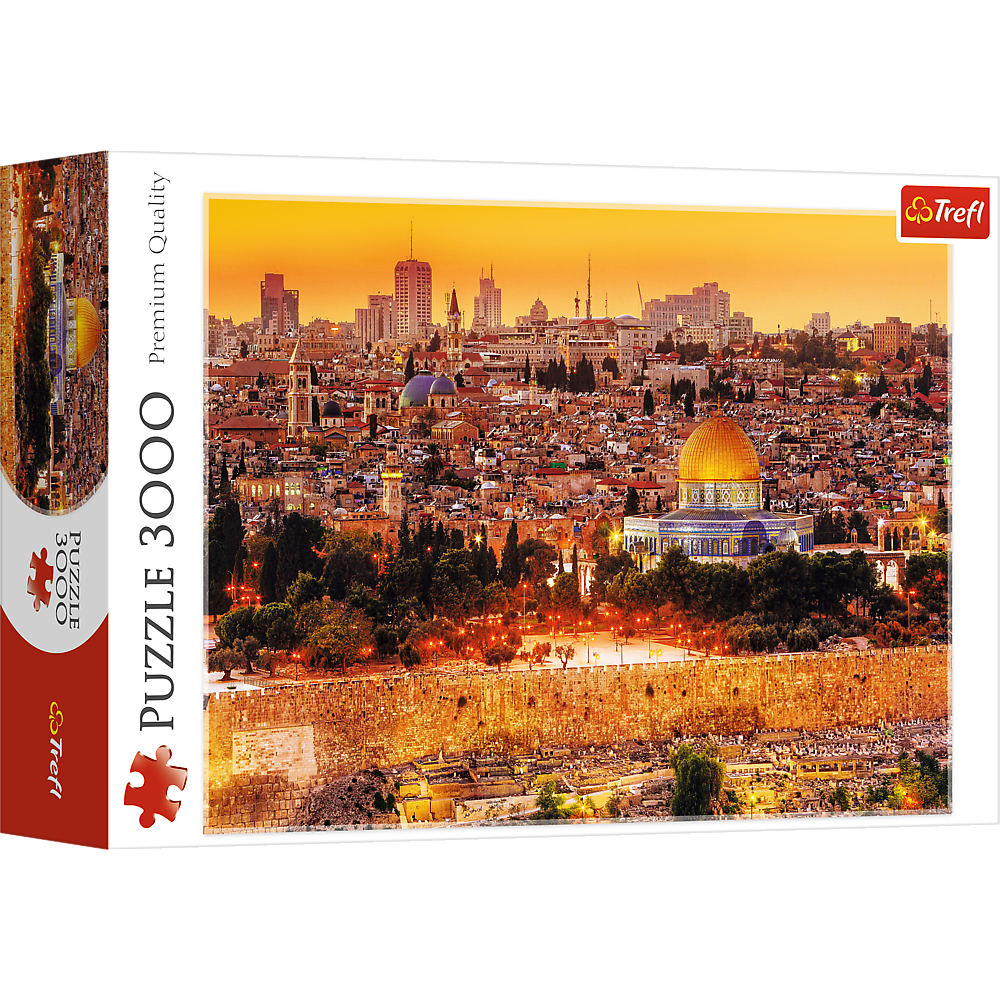 Dachy Jerozolimy Puzzle Trefl
