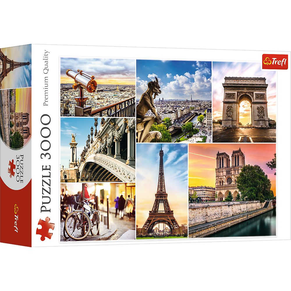 Magia Paryza Kolaz Puzzle Trefl