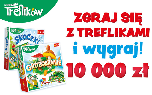 Konkurs "Zgraj się z Treflikami" - wygraj 10 000 zł